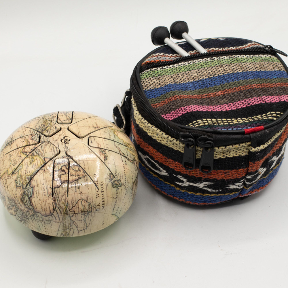 Petit atlas de tambours Hapi - 13 x 9 cm