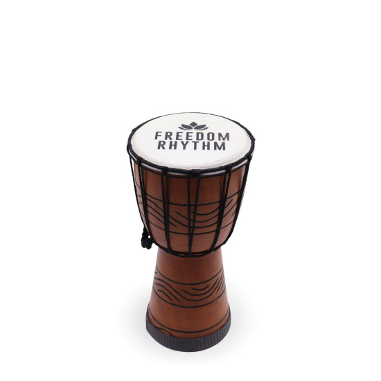 Petit djembé professionnel - Freedom Rhythm (aigu) - Petit 30 cm (15 cm de diamètre)