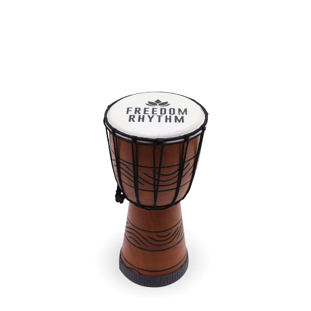 Petit djembé professionnel - Freedom Rhythm (aigu) - Petit 30 cm (15 cm de diamètre)