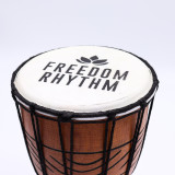 Petit djembé professionnel - Freedom Rhythm (aigu) - Petit 30 cm (15 cm de diamètre)