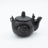 Petit pot rituel en fonte à pentagone 8x8x10cm