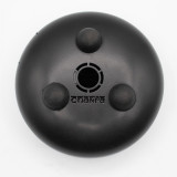 Tambour Hapi Chakra Noir Bas Moyen - 14 x 7 cm