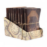 Carnets en cuir ésotériques assortis - 15 x 11,5 cm