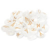 Runes indiennes en pochette - Cristal