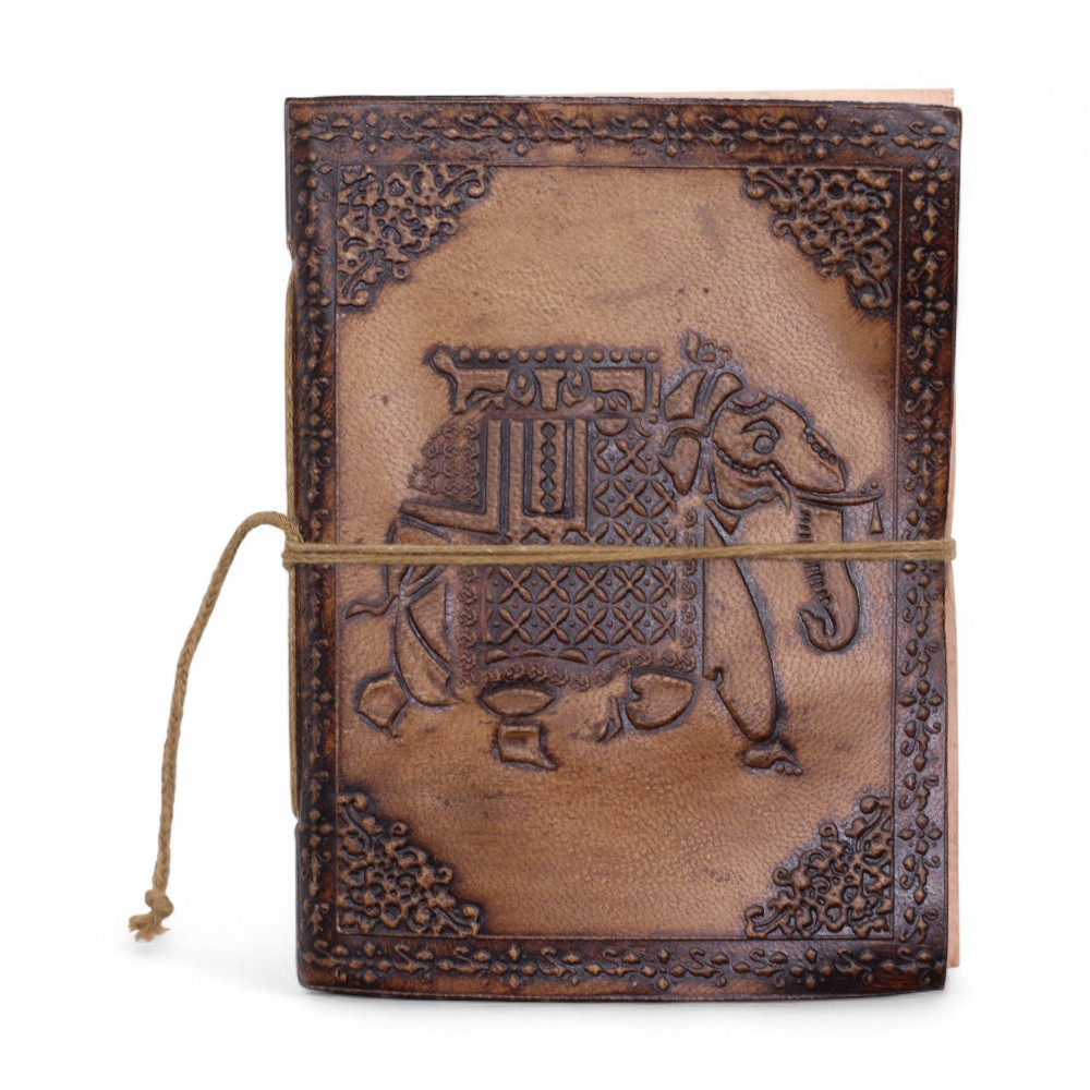 Carnets en cuir ésotériques assortis - 15 x 11,5 cm