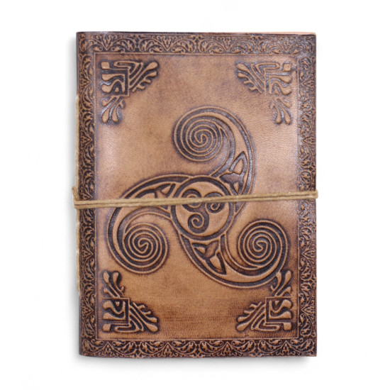 Carnets en cuir ésotériques assortis - 15 x 11,5 cm