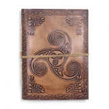 Carnets en cuir ésotériques assortis - 15 x 11,5 cm