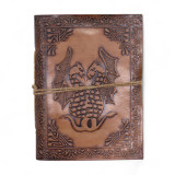Carnets en cuir ésotériques assortis - 15 x 11,5 cm