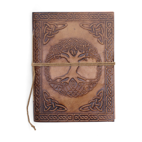Carnets en cuir ésotériques assortis - 15 x 11,5 cm