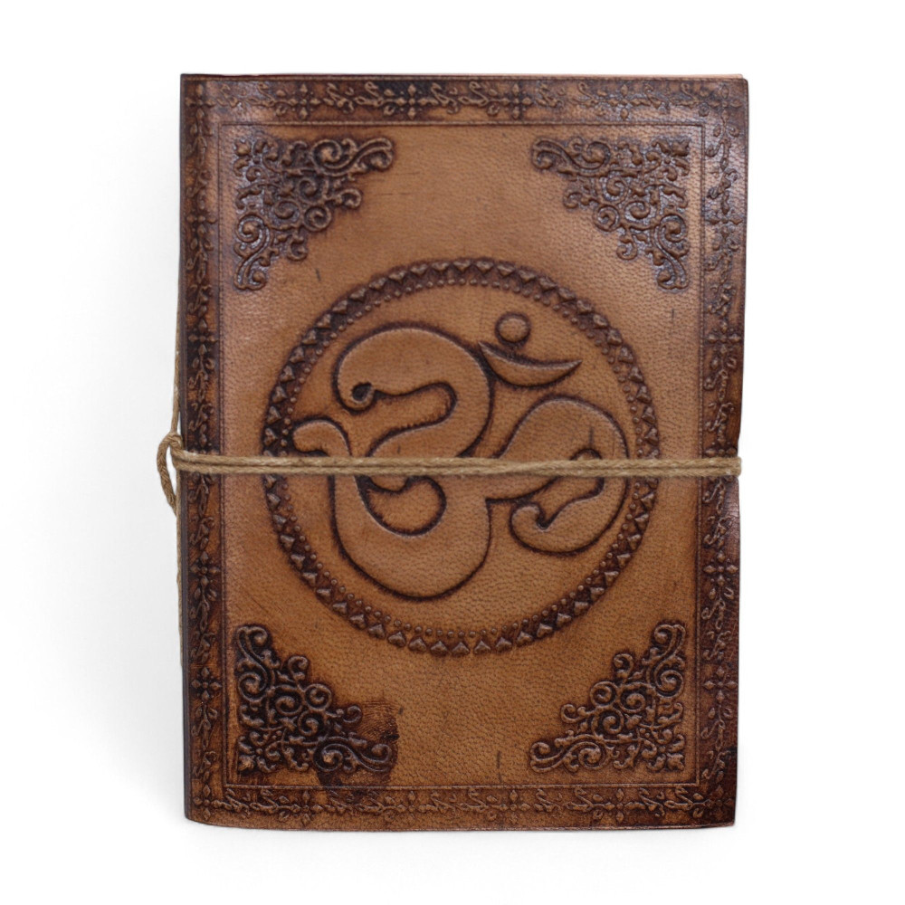 Carnets en cuir ésotériques assortis - 15 x 11,5 cm