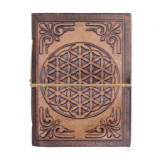 Carnets en cuir ésotériques assortis - 15 x 11,5 cm