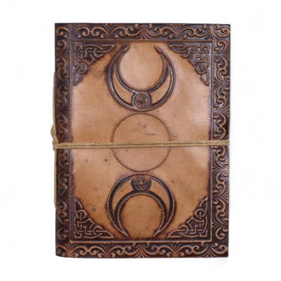 Carnets en cuir ésotériques assortis - 15 x 11,5 cm
