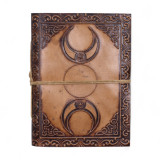Carnets en cuir ésotériques assortis - 15 x 11,5 cm