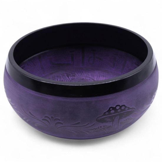 Bol chantant champignon extra fort - Purple Haze (23x10,5cm, 1,3kg)