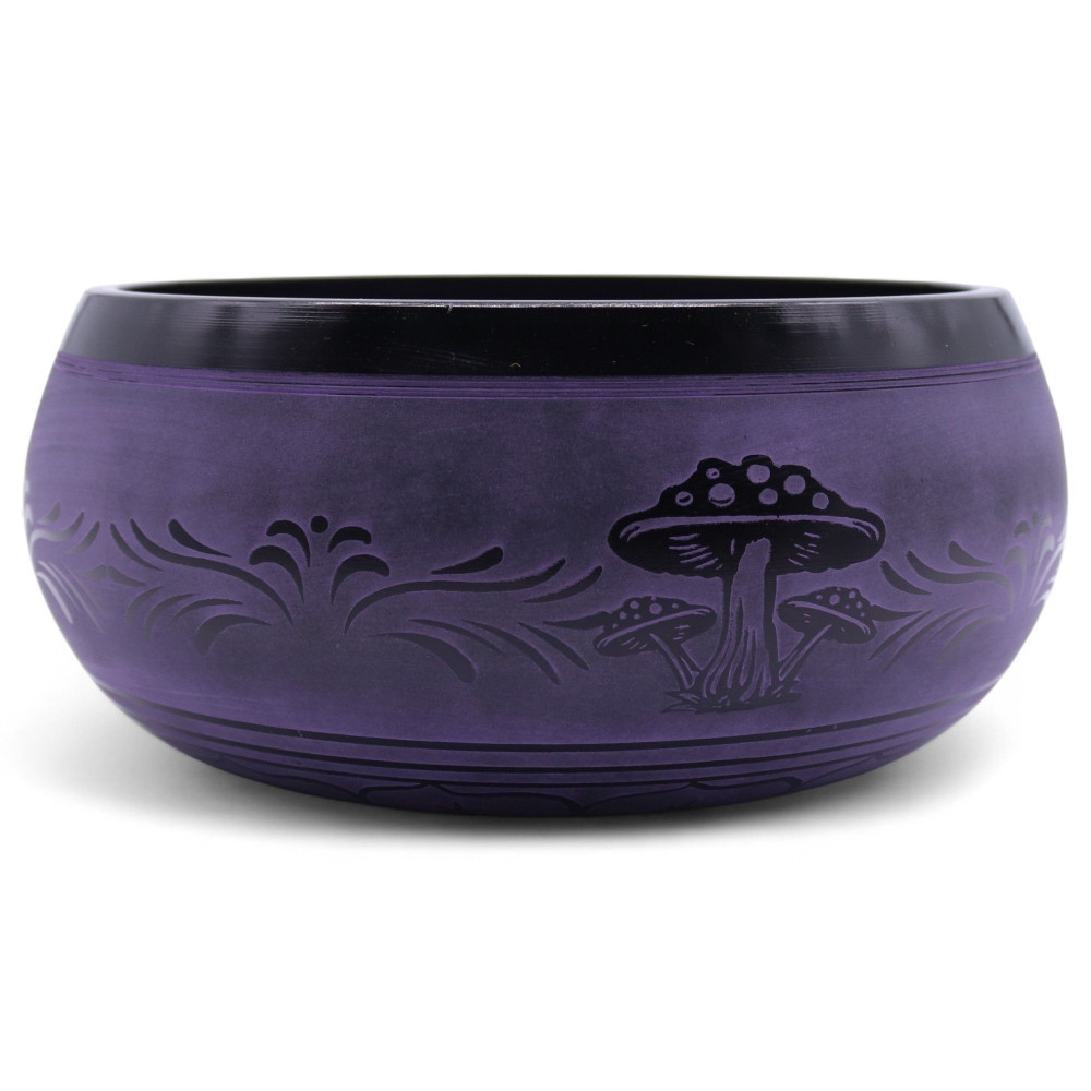 Bol chantant champignon extra fort - Purple Haze (23x10,5cm, 1,3kg)