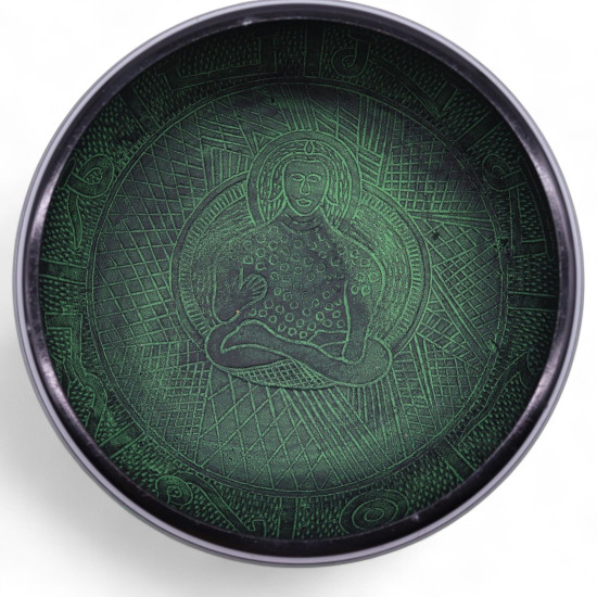 Bol chantant champignon extra fort - Vert mousse (23 x 10,5 cm, 1,3 kg)