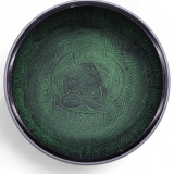 Bol chantant champignon extra fort - Vert mousse (23 x 10,5 cm, 1,3 kg)