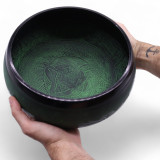 Bol chantant champignon extra fort - Vert mousse (23 x 10,5 cm, 1,3 kg)