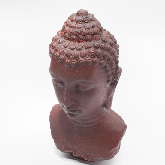 Lampe Buste Bouddha Molton Lava - Pied Ovale