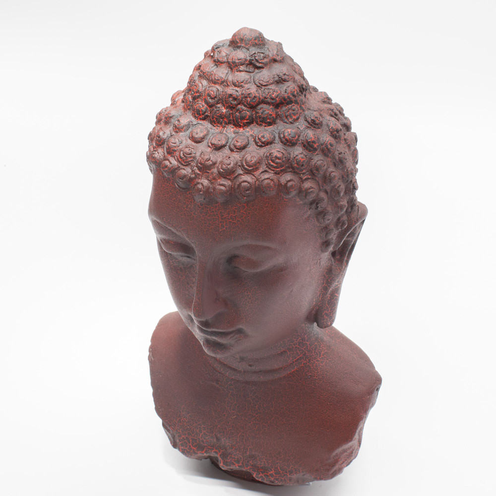 Lampe Buste Bouddha Molton Lava - Pied Ovale