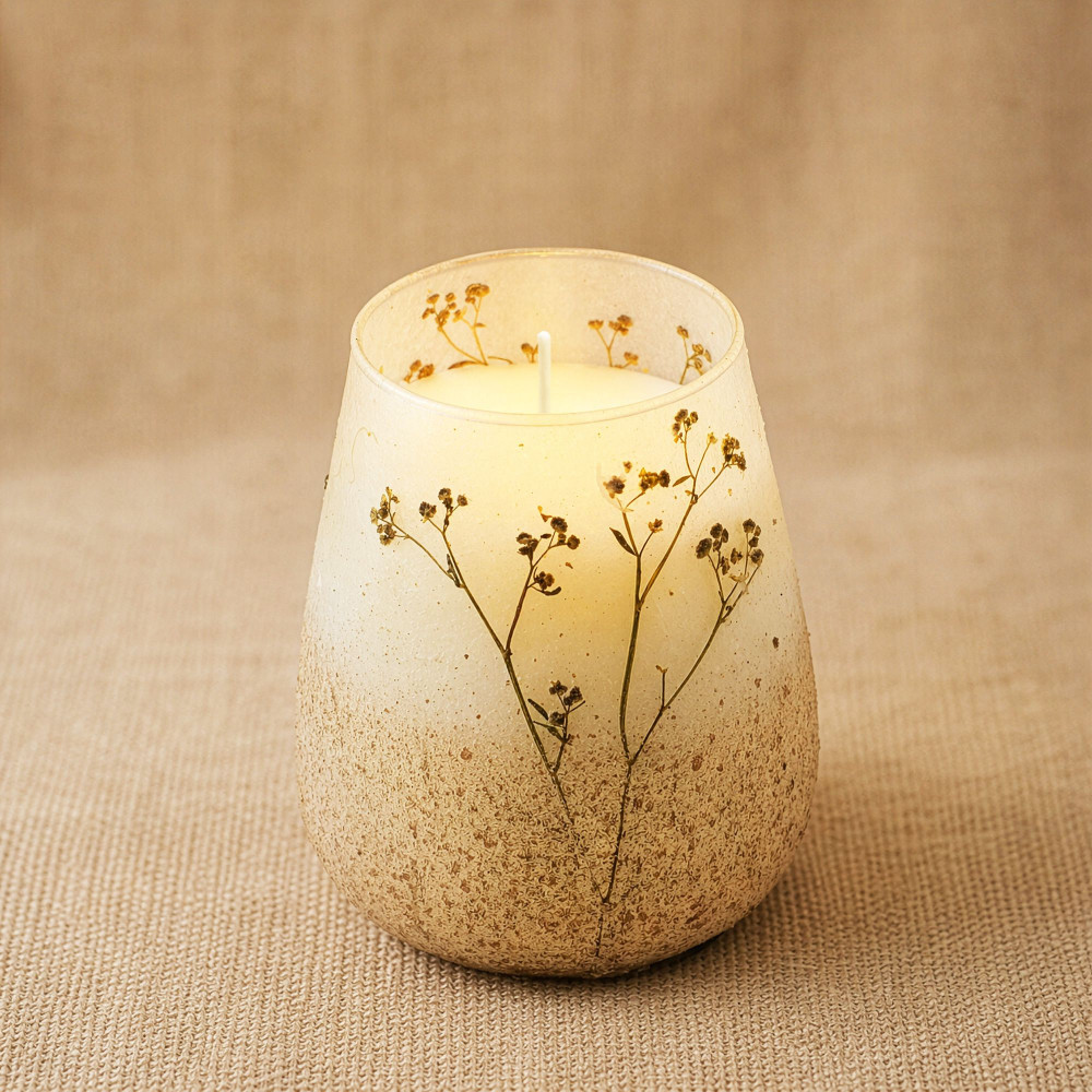 Bougies en pot de verre de grande taille - Wildlight Woods
