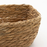 Paniers carrés en jonc de mer - Naturel - Lot de 3