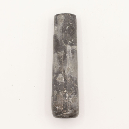 Pilon et mortier décoratifs en pierre de rivière naturelle - Petit (env. 9x7cm)