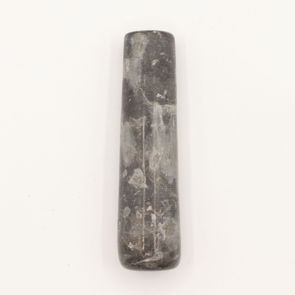 Pilon et mortier décoratifs en pierre de rivière naturelle - Petit (env. 9x7cm)