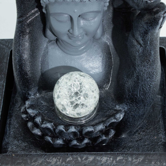 Fontaine de table Bouddha Main et Tête (20x25x35cm)