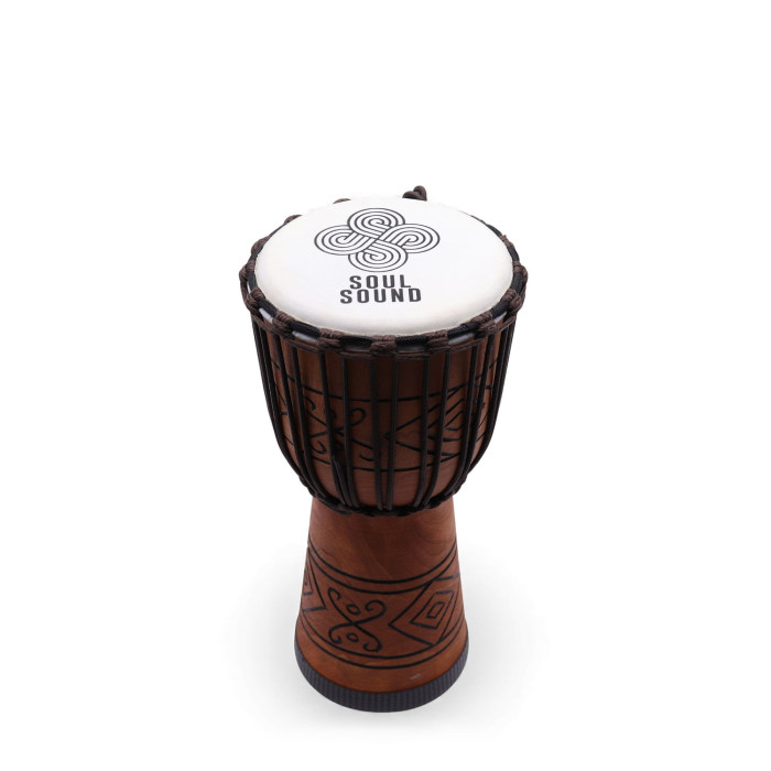 Djembé Pro moyen - Son Soul (grave) - Moyen 40 cm (18 cm de diamètre)