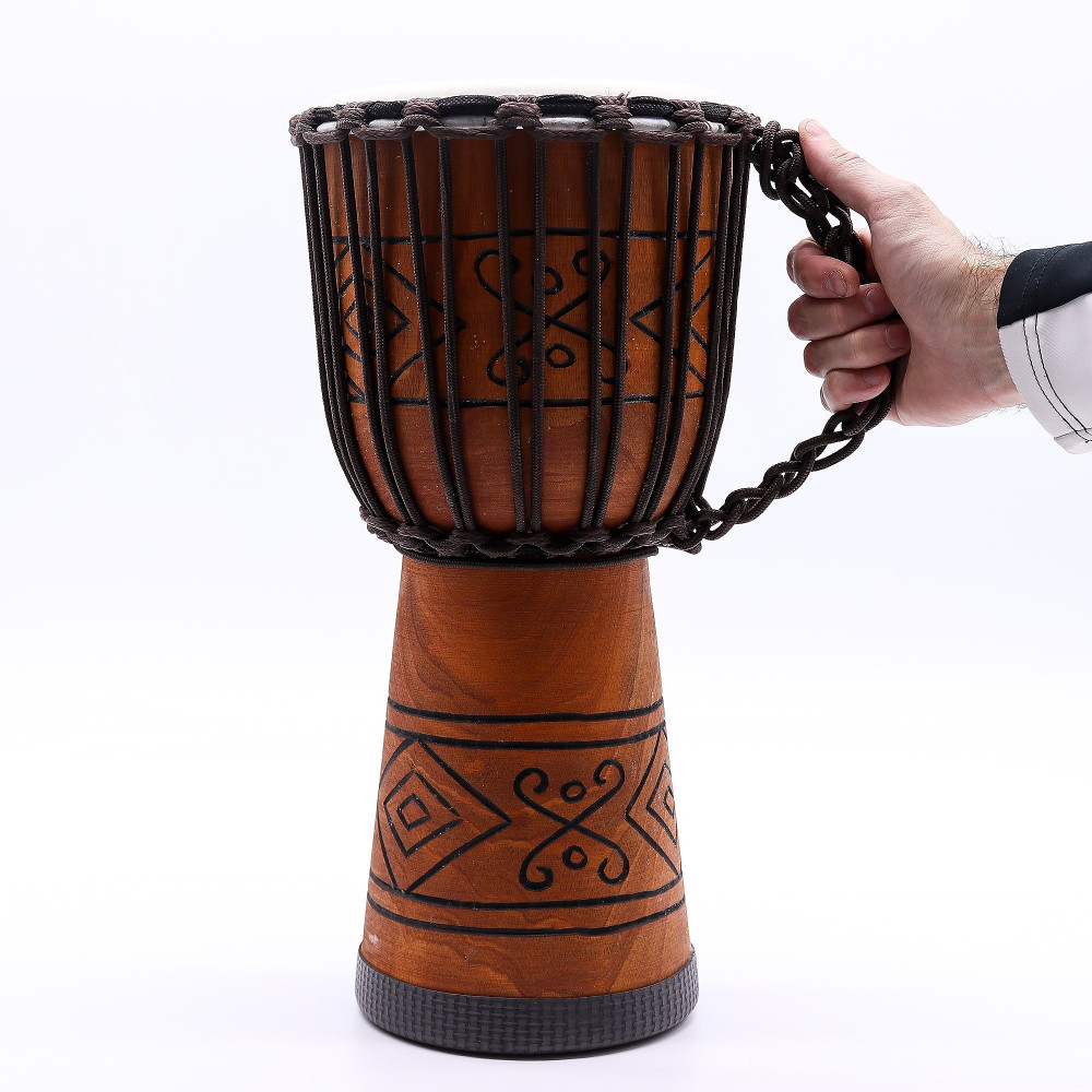 Djembé Pro moyen - Son Soul (grave) - Moyen 40 cm (18 cm de diamètre)