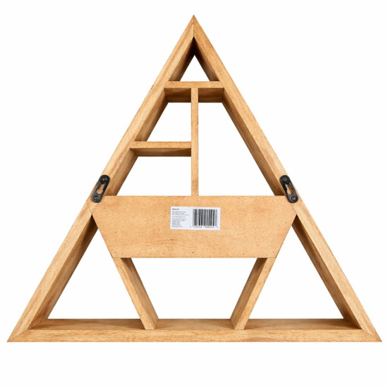 Étagère murale triangulaire avec tiroir