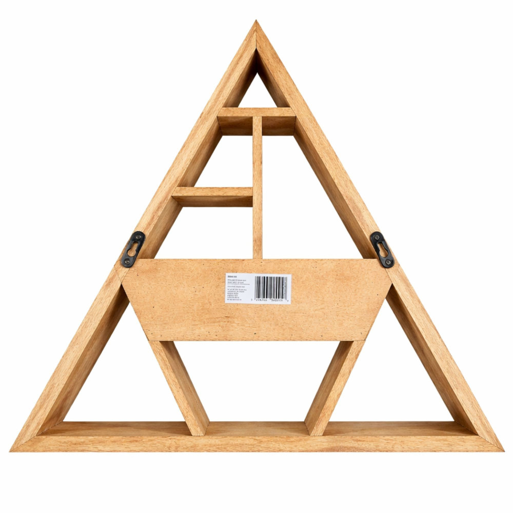 Étagère murale triangulaire avec tiroir