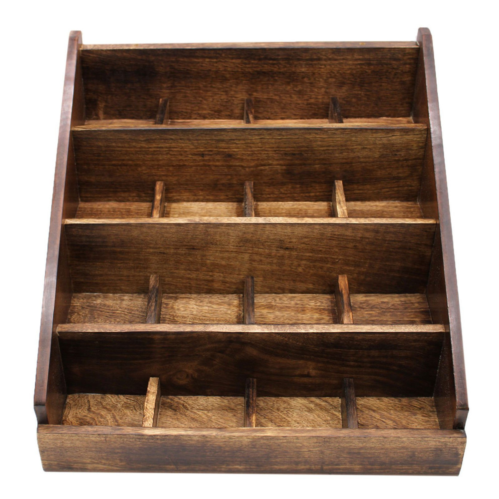 Support en bois multifonctionnel - Bois de manguier naturel