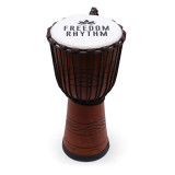 Grand djembé professionnel - Freedom Rhythm (haut) - 50 cm (22 cm de diamètre)