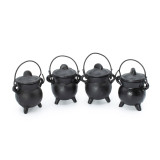 Chaudrons en fonte extra petits 5x7cm