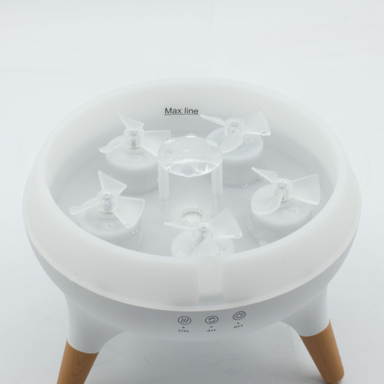 Diffuseur d'Arômes Effet Méduse avec Brume et LED Multicolore