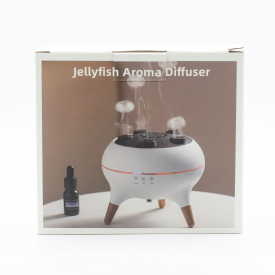 Diffuseur d'Arômes Effet Méduse avec Brume et LED Multicolore
