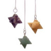 Pendule Merkaba (étoile) - (asst)