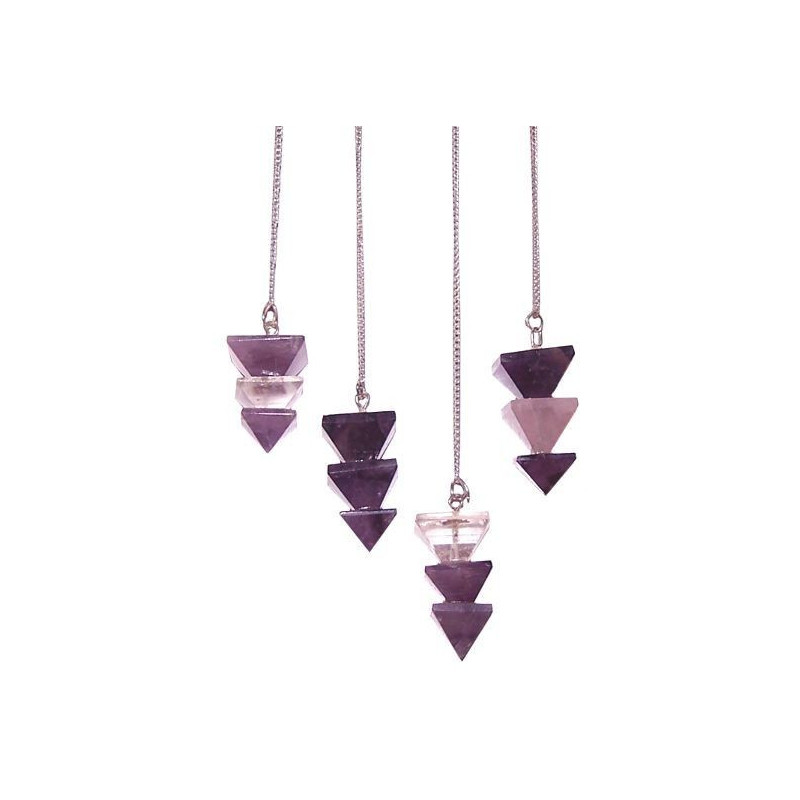 Pendule à trois pyramides - (asst)