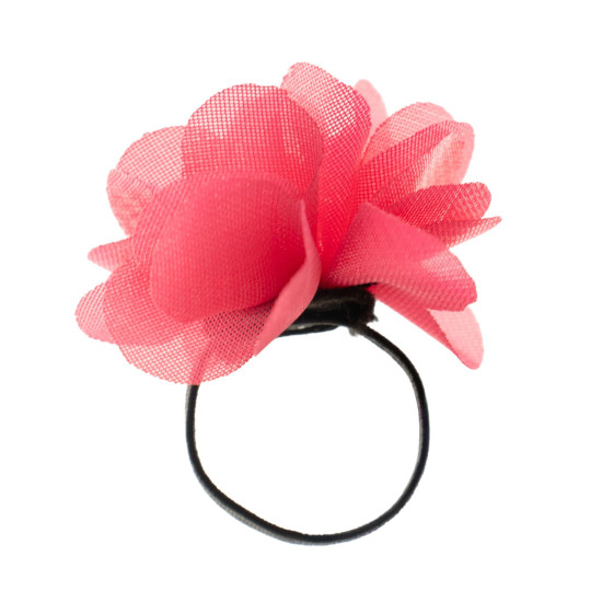 Anneaux diffuseurs de parfum en mousseline - Rose