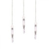 Pendule en trois parties - Quartz rocheux