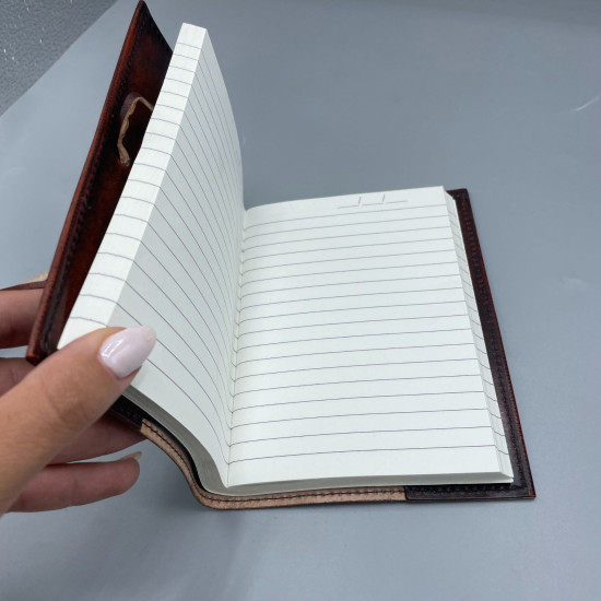 Carnet en cuir Arbre de Vie (petit format) - 18 x 13 x 2 cm