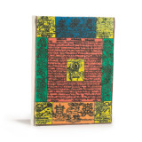 Carnet de prières traditionnel Lokta - Format moyen (15 x 12 cm) - 45 feuilles - Naturel