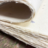 A4 - Papier artisanal Lokta (paquet de 20 feuilles) - Souci