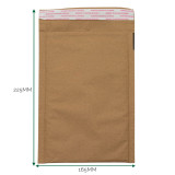 Enveloppe matelassée en nid d'abeille kraft (165 x 225 + 40 mm)