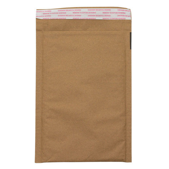 Enveloppe matelassée en nid d'abeille kraft (165 x 225 + 40 mm)