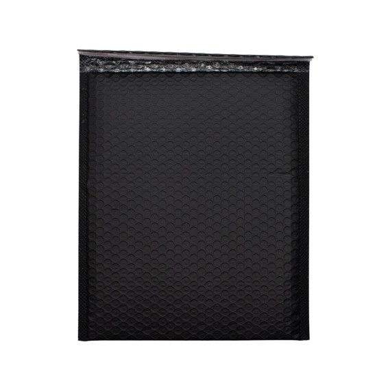 Enveloppe à bulles en polyéthylène noir (260 x 300 + 40 mm)