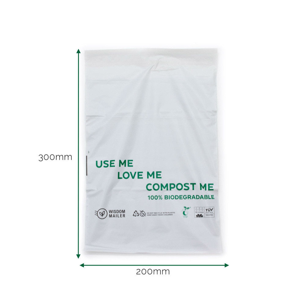 Enveloppe d'expédition 100% biodégradable (200x300mm)