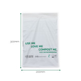 Enveloppe d'expédition 100% biodégradable (200x300mm)